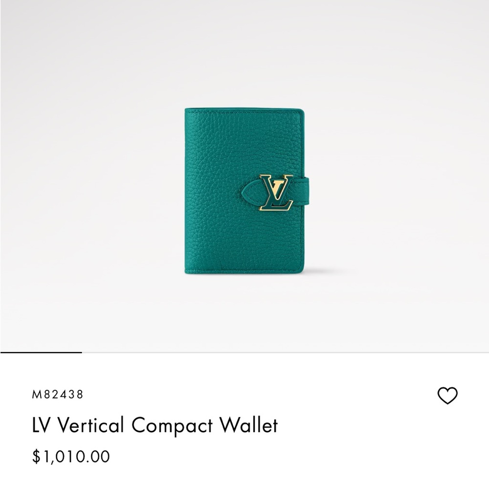 Louis Vuitton compact wallet